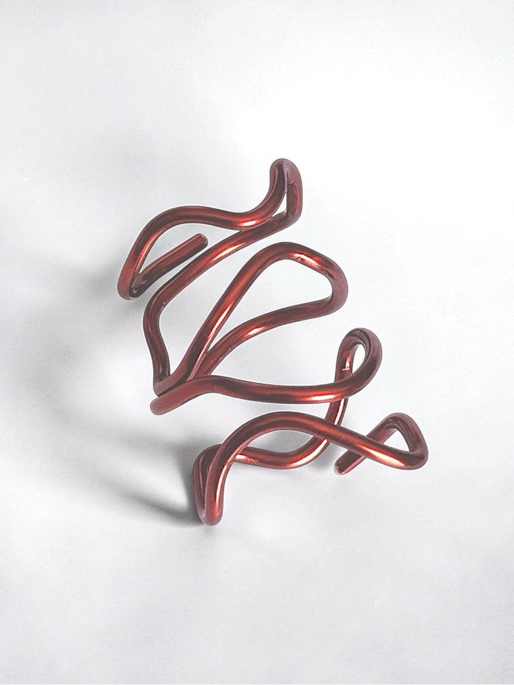 5 For $25💫Alternative Copper Colored Swirl Wire Ring